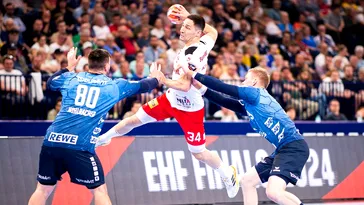 Corespondență de la Hamburg: Dinamo luptă ACUM pentru medalia de bronz în European League! Duel pe muchie de cuțit cu Rhein-Neckar Lowen