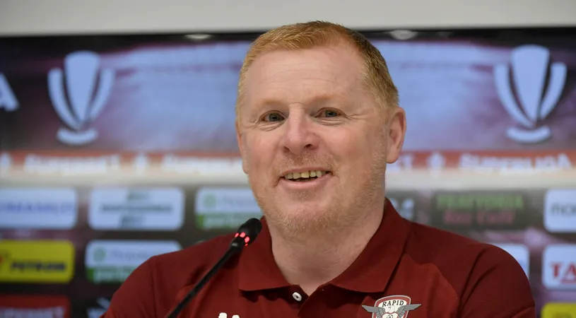 Neil Lennon, apariție șocantă la antrenament, după un accident teribil! „Are nasul lovit, tibiile, genunchii”