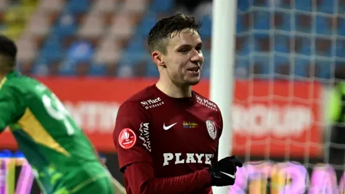 Louis Munteanu, mesaj emoționant pentru fosta echipă după ce „a ucis” trupa lui Gică Hagi cu un hat-trick în CFR Cluj - Farul 3-1: „Sper din toată inima să facă asta!”