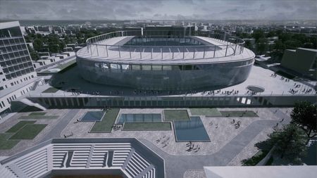 A venit autorizația de construire pentru „bijuteria” de 100 de milioane de euro cu numele lui Gică Hagi pe ea