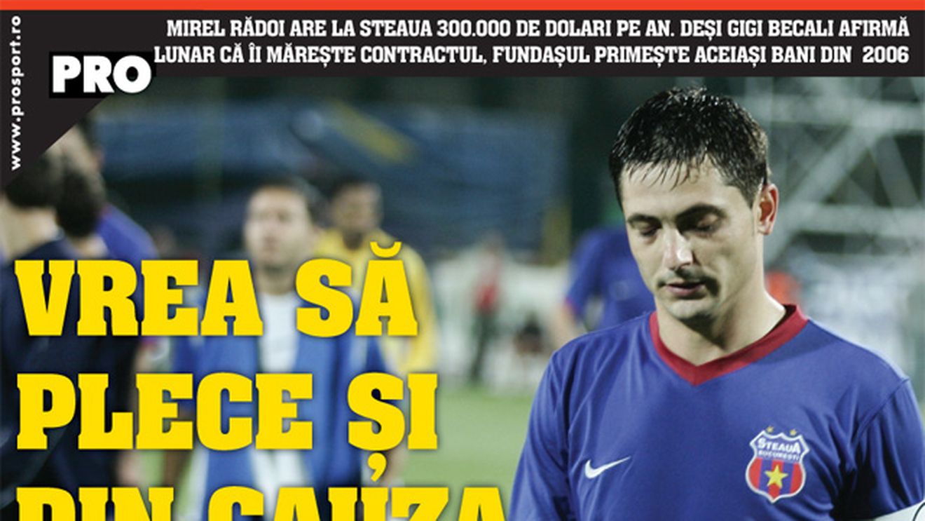 EXCLUSIV/ De ce vrea să plece Rădoi?