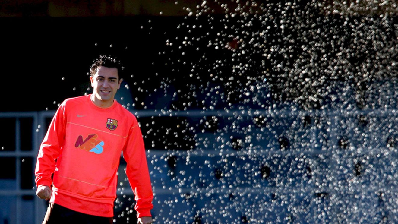 Xavi Hernandez, cel mai util jucător în 2008