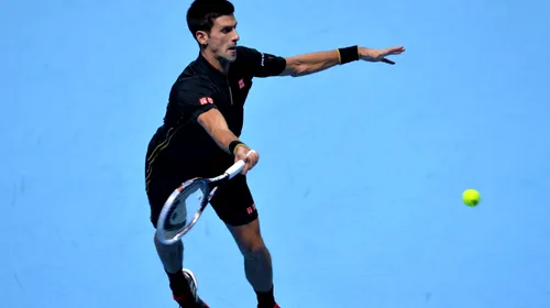 Serbinatorul de la Turneul Campionilor. Novak Djokovic l-a „terminat” pe Marin Cilic în doar 56 de minute: 6-1, 6-1