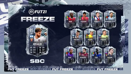 Evenimentul „Freeze” oferă carduri pe bandă rulantă în Ultimate Team! Un super fundaș a fost adăugat în acest mod al jocului. Cum îl puteți obține