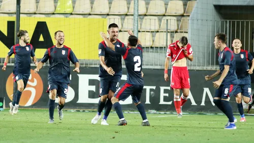 Hermannstadt - Chindia Târgoviște 2-1. Oaspeții au ratat o ocazie uriașă în ultima secundă