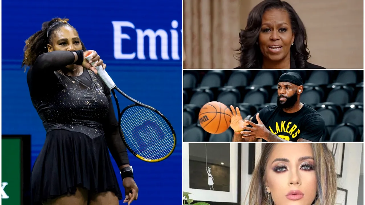 Val de reacții în toată lumea după retragerea Serenei Williams! O jucătoare din România, cu inima frântă! Ce mesaje au transmis Michelle Obama, LeBron James, Michael Phelps și Tiger Woods | VIDEO