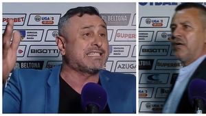 Cristi Munteanu a izbucnit la finalul meciului de la Buzău: ”Oțelul a fost măcelărită de arbitru! Nu mai e nicio șmecherie aici. A fost pe față!” Președintele Gloriei s-a simțit atacat și a lansat acuzații grave: ”De ce nu spui și asta? V-am prins cu arbitrii!”