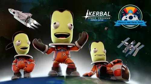 DLC-ul History and Parts este disponibil pentru Kerbal Space Program: Enhanced Edition