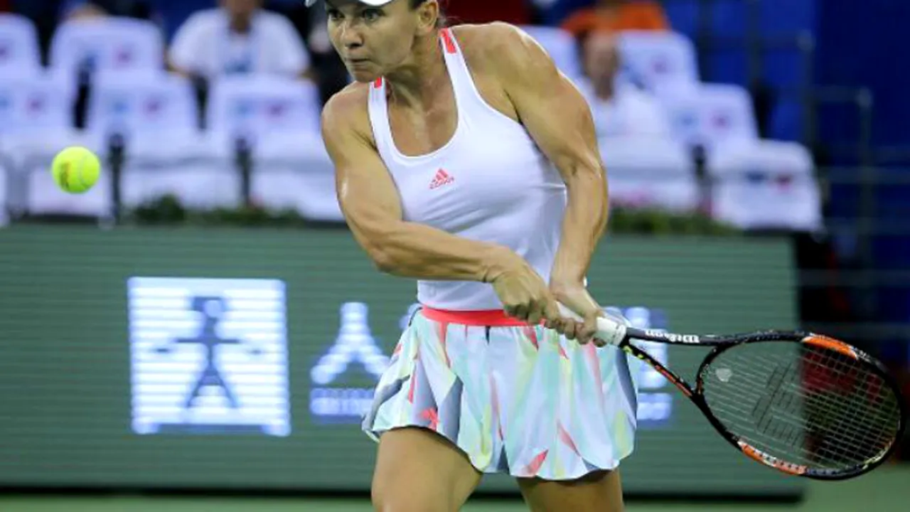 Halep, învinsă din nou de coșmarul Zhang! Simona a fost eliminată cu un scor incredibil în optimi la Beijing