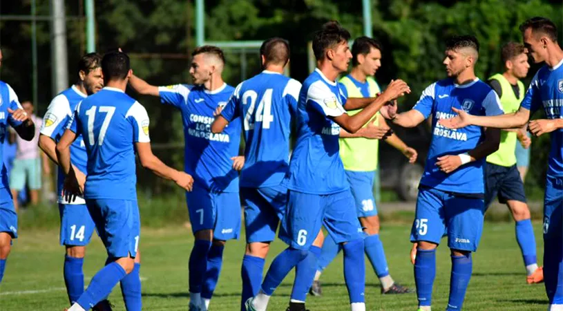 Știința Miroslava, adversarul Politehnicii Iași înaintea meciului cu FCSB.** Trupa lui Stoican n-a putut-o învinge pe cea a lui Frunză
