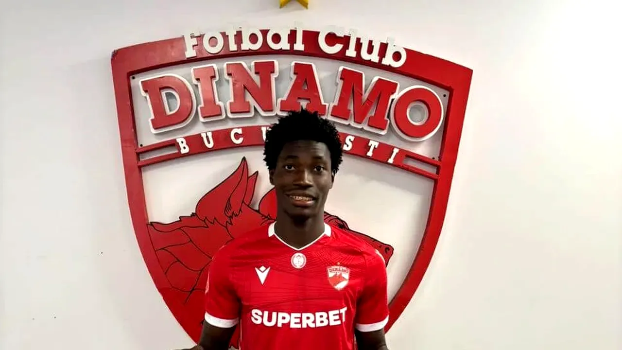 Kopic are un nigerian la antrenamentele lui Dinamo