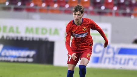 Ce lovitură! Octavian Popescu, noul nume pe lista problemelor de la FCSB! „Perla” de 17 ani a lui Gigi Becali a rezistat mai puțin de o oră pe teren cu CFR Cluj