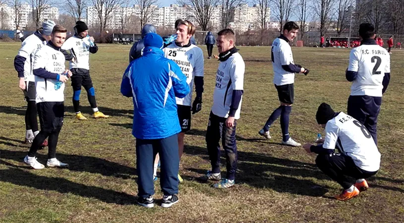 Lovitură de la Cârjă!** Farul a pierdut în ultimele minute amicalul cu Metalosport