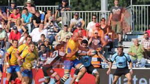 FOTO România a învins Uruguay, scor 29-9, la IRB Nations Cup