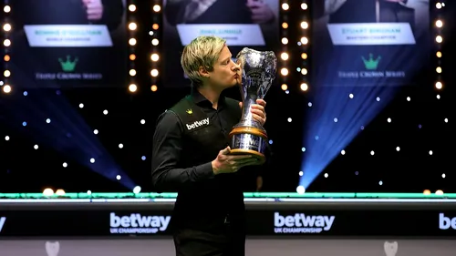 Neil Robertson a câştigat dramatic Campionatul Regatului Unit la snooker! Judd Trump, ratare uluitoare în frame-ul decisiv al finalei | VIDEO