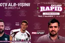 Ștefan Grigorie și Ionuț Rada vin astăzi la „EXCLUSIV RAPID”