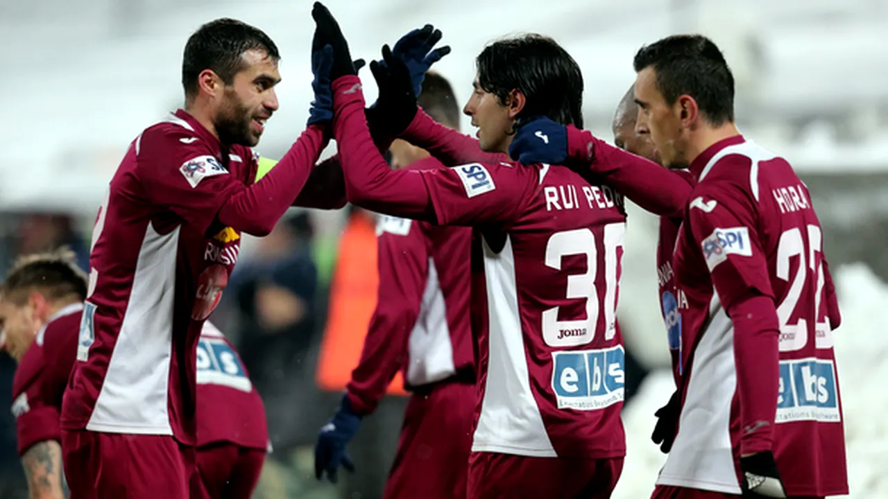 Un nou test reușit pentru jucătorii lui Paulo Sergio!** CFR Cluj - Malaga B 4-1
