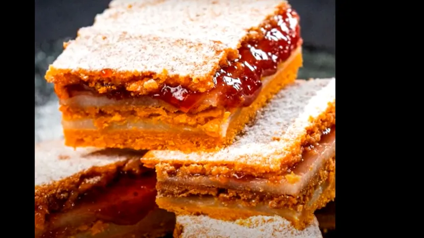 ”Prăjitură cu pastă de roşii”. Rețeta lui Chef Cătălin Scărlătescu