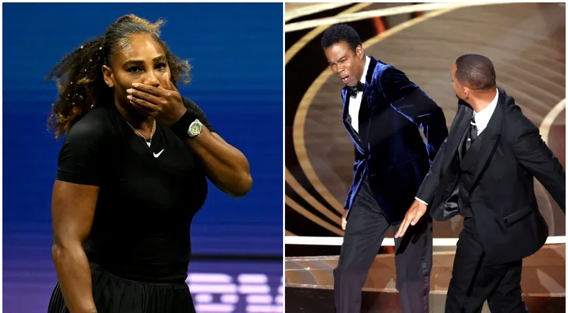 Serena Williams a vorbit în premieră despre palma dată de Will Smith pe scena Premiilor Oscar, la un an de la incident: „Nu e sfârșitul lumii!