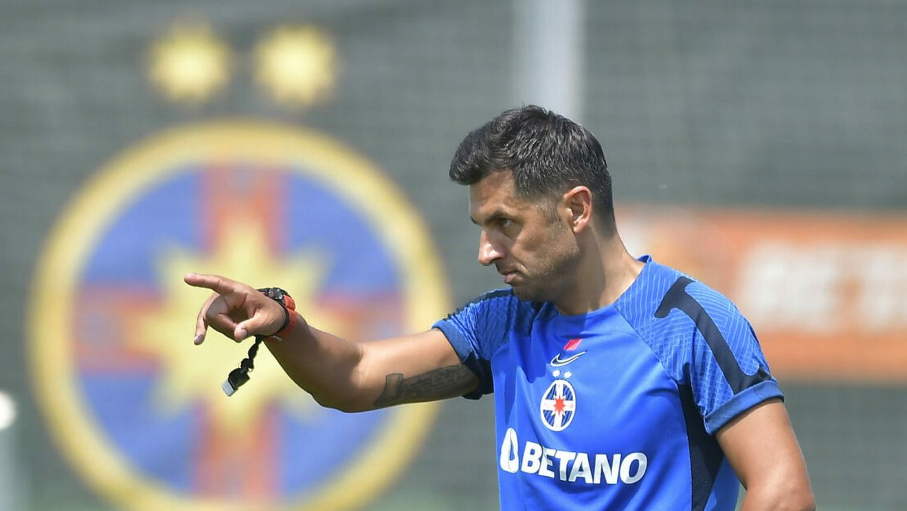 Primul „sacrificat” de Nicolae Dică la FCSB: nu a mai apărut pe bancă la meciul cu Saburtalo!