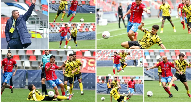 Steaua, tot mai bine în Liga 2. Încă un rezultat pozitiv pentru echipa lui Daniel Oprița: ”Totuși, meritam să câștigăm cu Metaloglobus”