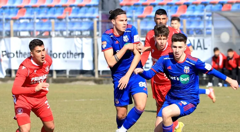 VIDEO | Steaua și CSM Slatina au remizat cu goluri într-un amical disputat în Ghencea. Oltenii au marcat după o eroare în apărarea ”militarilor”, iar Atanas Trică a punctat înainte de pauză