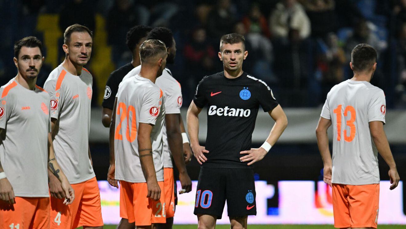 Florin Tănase, atac devastator împotriva colegilor după Metaloglobus - FCSB 2-1: „Am fost o rușine! Cine rezistă, rezistă. Cine nu, la revedere!”