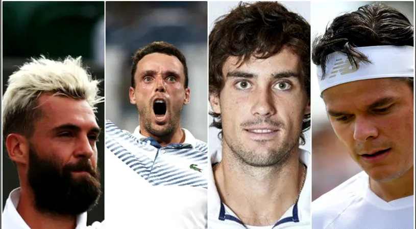 Wimbledon 2019 | ANALIZĂ‚: Patru jucători pe care nu ai fi pariat se luptă între ei pentru un loc în semifinale. Cum s-a creat dezechilibrul pe tabloul masculin și cine trage lozul câștigător pe culoarul ivit | GALERIE FOTO