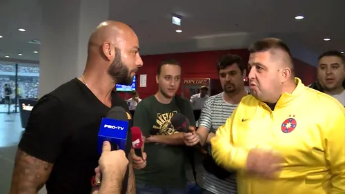 Conflictul avut de Giani Kiriță pe Arena Națională! Fanul FCSB a ridicat mâna la fostul fotbalist: 