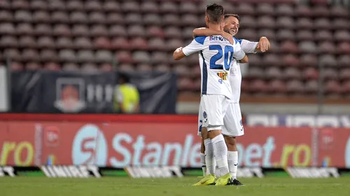 Academica Clinceni - Chindia 3-1. Răsturnare de scor, după ce Burlacu a deschis scorul