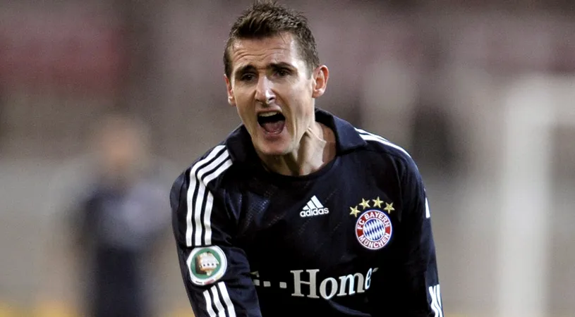 Miroslav Klose va fi operat și va absenta între șase și opt săptămâni