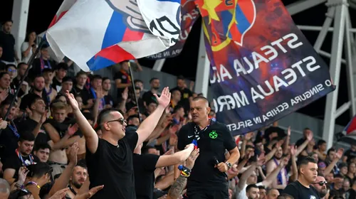 Peluza Nord, mesaj războinic înainte de revenirea în Ghencea pentru FCSB – CFR Cluj: „Hrăniți-ne puterea cu ura voastră!”