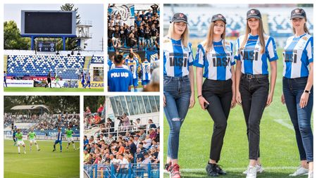 Stadionul ”Emil Alexandrescu” a rămas fără tabela electronică, chiar dacă bătrâna arenă din Copou a fost modernizată în această vară. Cât o costă pe Poli Iași la fiecare meci de acasă să-și rezolve problema