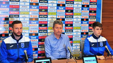 Craiova se menajează cu Viitorul. Mulțescu: "Nu ne interesează cine ia titlul! Pentru noi, important este meciul din Cupă"