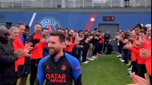 Leo Messi, primire spectaculoasă la PSG! Cum l-au întâmpinat colegii după ce a câștigat Campionatul Mondial cu Argentina | VIDEO