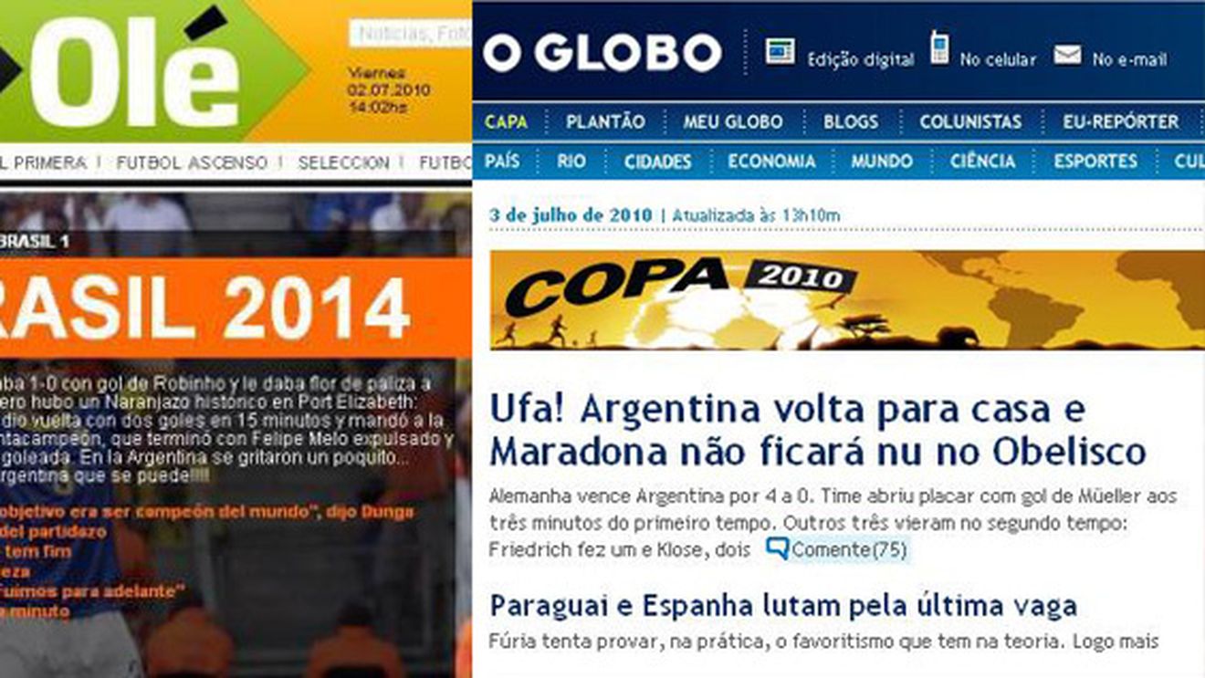Brazilienii răspund ironiilor: "Ce bine, Maradona rămâne cu hainele pe el"** Carlos Tevez: "Este o mare durere"