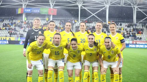 România – Maroc 1-0! Victorie pentru reprezentativa feminină condusă de Cristi Dulca