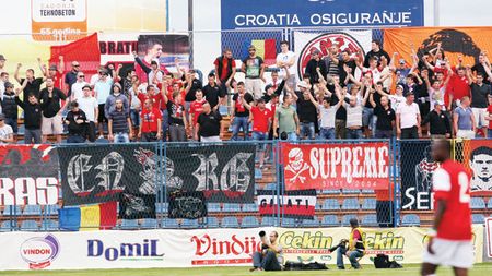 Teste severe la acces pentru fanii lui Dinamo! "Câinii" au avut parte de etilotest