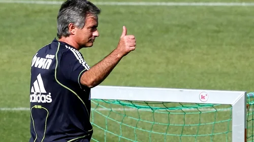 Mourinho:** ‘Am o echipă excelentă! Nu-mi doresc niciun transfer în iarnă!’