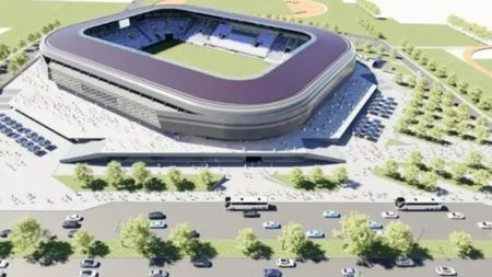 La o oră de București se va construi un stadion fabulos de 100.000.000 de euro. Proiectul este spectaculos, dar e încă doar pe hârtie: „N-am început”