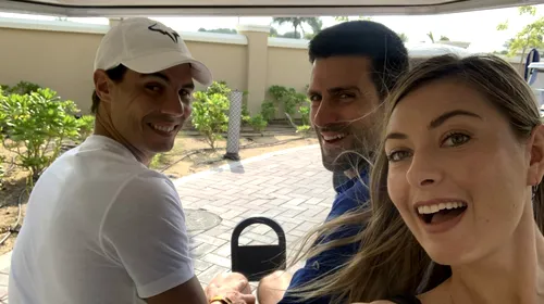 Novak Djokovic, show de zile mari înainte de US Open! Cum a putut să o imite pe Maria Sharapova | VIDEO