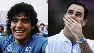 Când zeul fotbalului l-a făcut să plângă pe zeul tenisului! Diego Maradona și Roger Federer, poveste emoționantă: „Dacă ai vreodată probleme în țara mea..." | VIDEO
