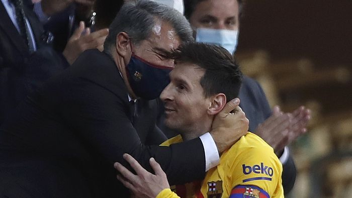 Xavi, atac năucitor la adresa lui Joan Laporta: „Messi era dispus să revină la Barcelona, dar mi-a spus că îi va declara război”