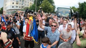 Unirea campionilor cu fanii