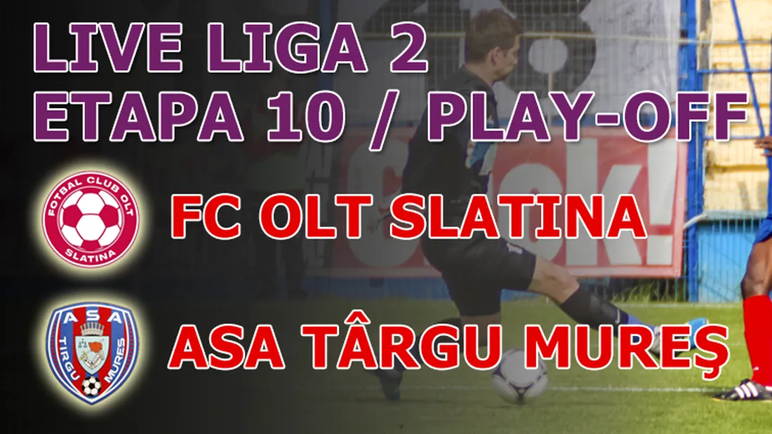 FC Olt - ASA 1-0.** Slătinenii termină campionatul cu fruntea sus