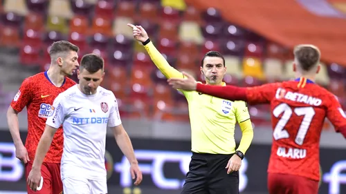 Ovidiu Hațegan, reținut de la delegări trei etape în Liga 1, va arbitra duminică derby-ul CFR Cluj - FCSB | EXCLUSIV