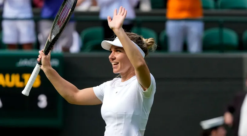 Câți bani au câștigat Simona Halep și celelalte românce pentru calificarea în turul secund la Wimbledon
