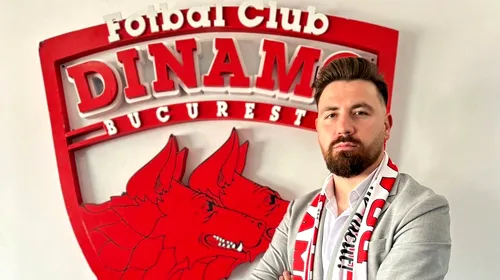 Dinamo are interdicție la transferuri, dar și-a angajat director sportiv! Misiune dificilă pentru Gabriel Glăvan: „Știu cât de important este acest club pentru suporteri”