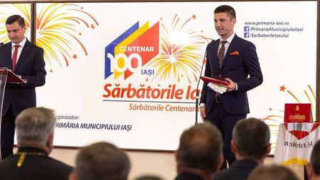 Andrei Cristea, premiat de Primăria Iași cu "Ordinul Centenar în Sport". Reacția căpitanului Iașiului