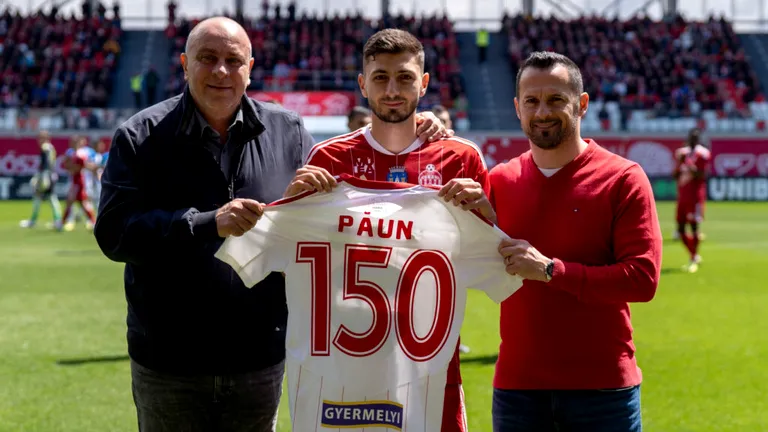 Nicolae Păun, celebrat de Sepsi OSK la meciul cu Corvinul. Mijlocașul oltean e parte importantă din istoria clubului covăsnean: ”Mi-e dor de Liga 1”